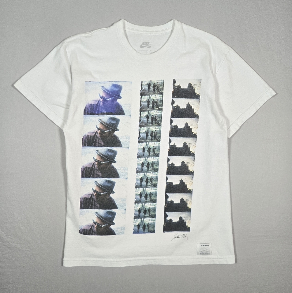 Rare 2010 Vintage Nike SB Adam Yauch MCA Beastie Boys Photo Concert Tee Size M